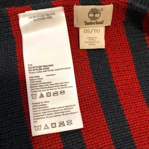 ❤️❤️Timberland scarf 72x10 - Picture 3 of 4